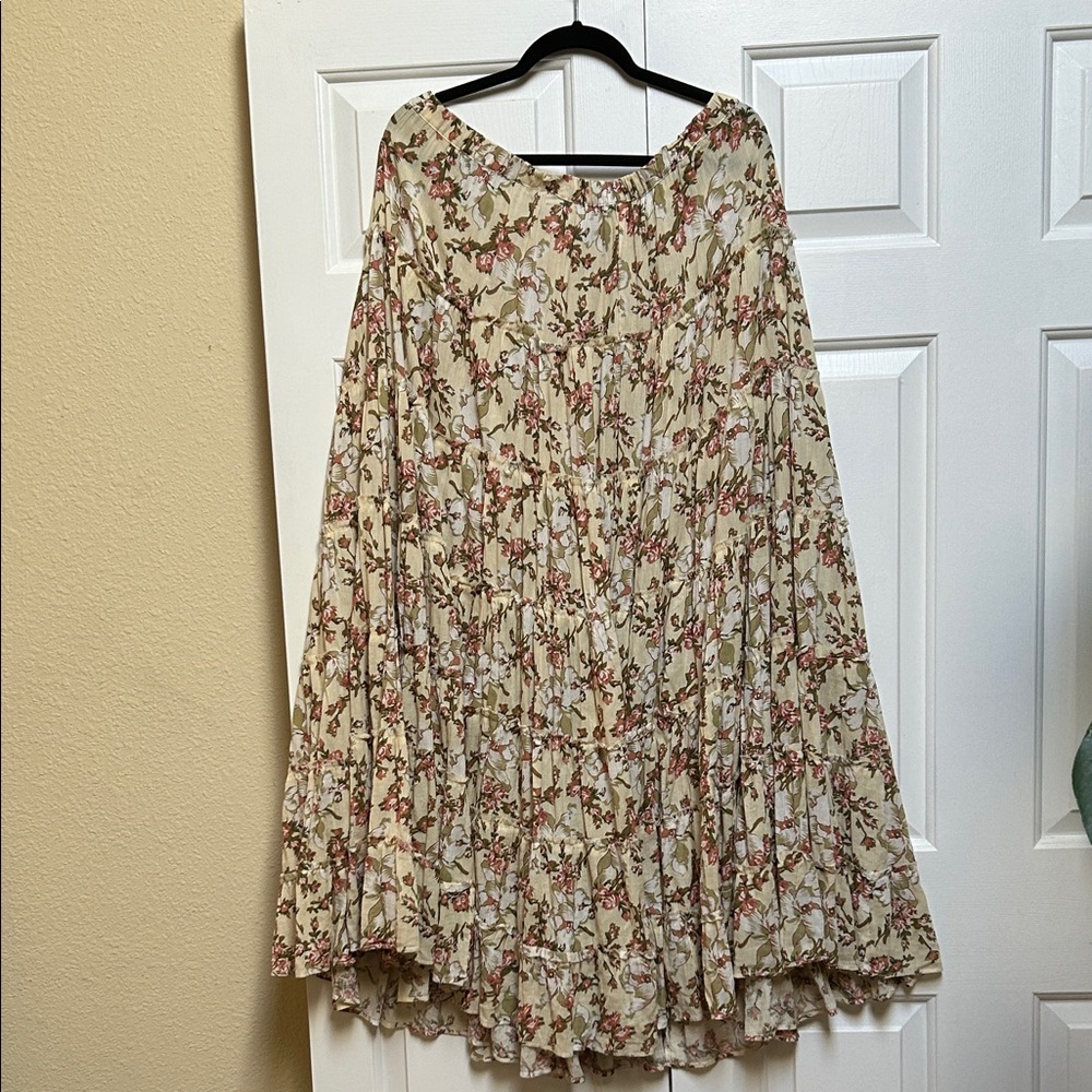Denim & Supply Ralph Lauren Floral A-Line Skirt